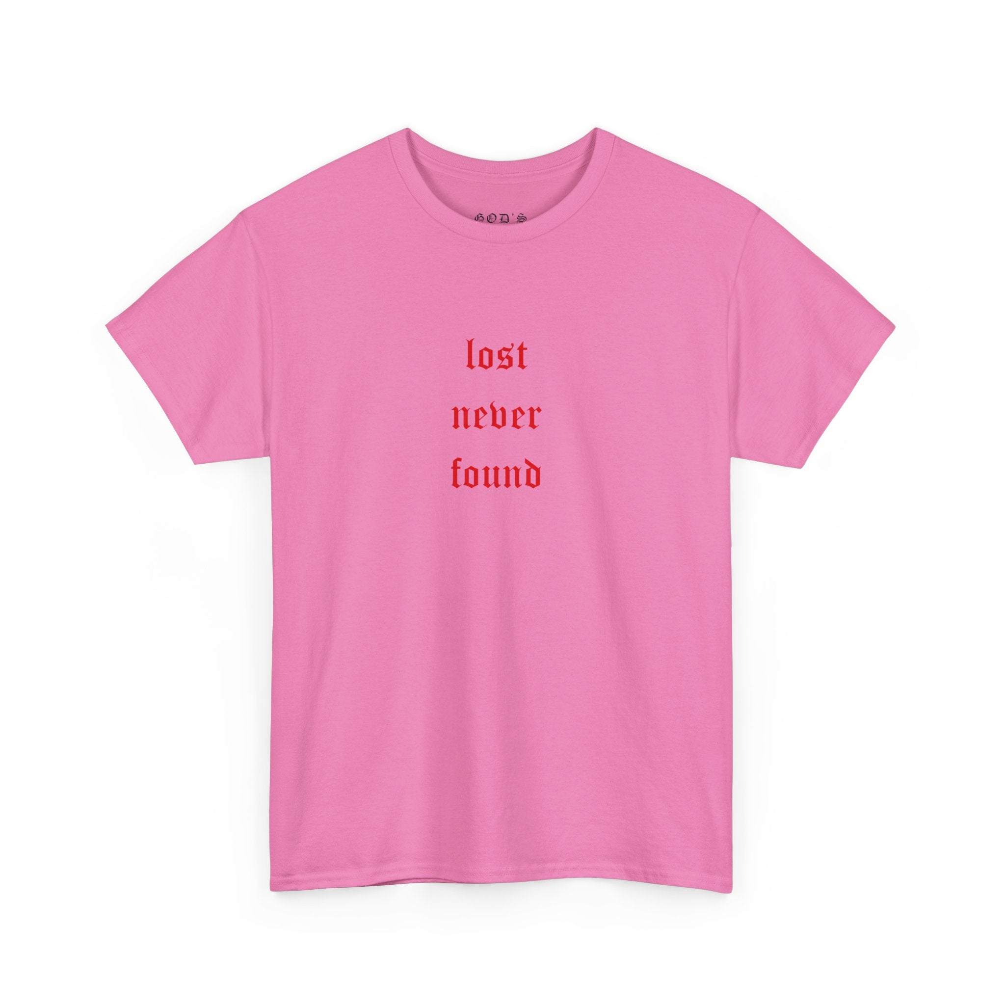 LOST NEVER FOUND TEE