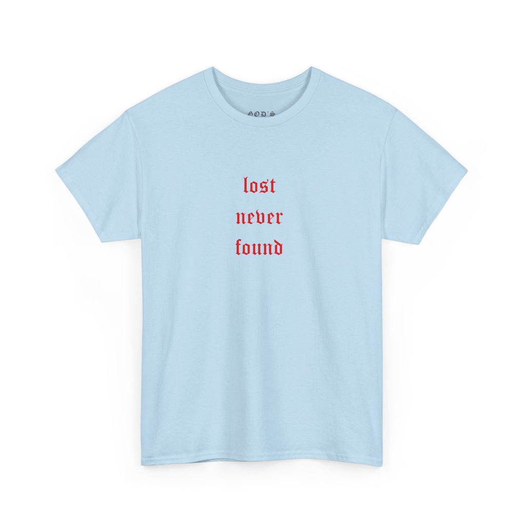 LOST NEVER FOUND TEE