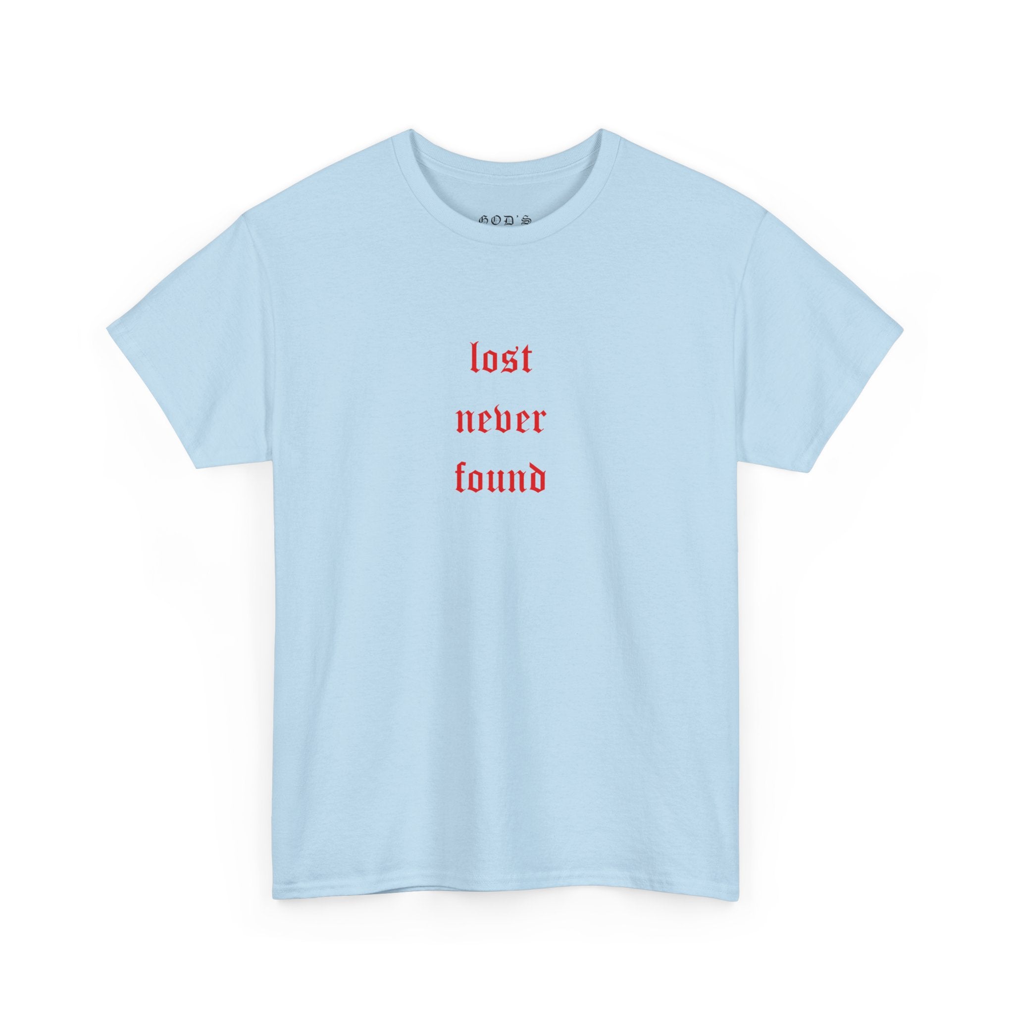 LOST NEVER FOUND TEE