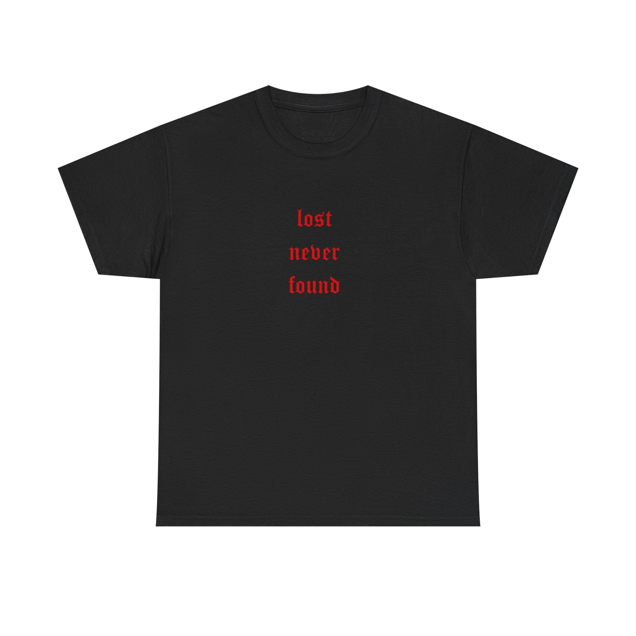 LOST NEVER FOUND TEE