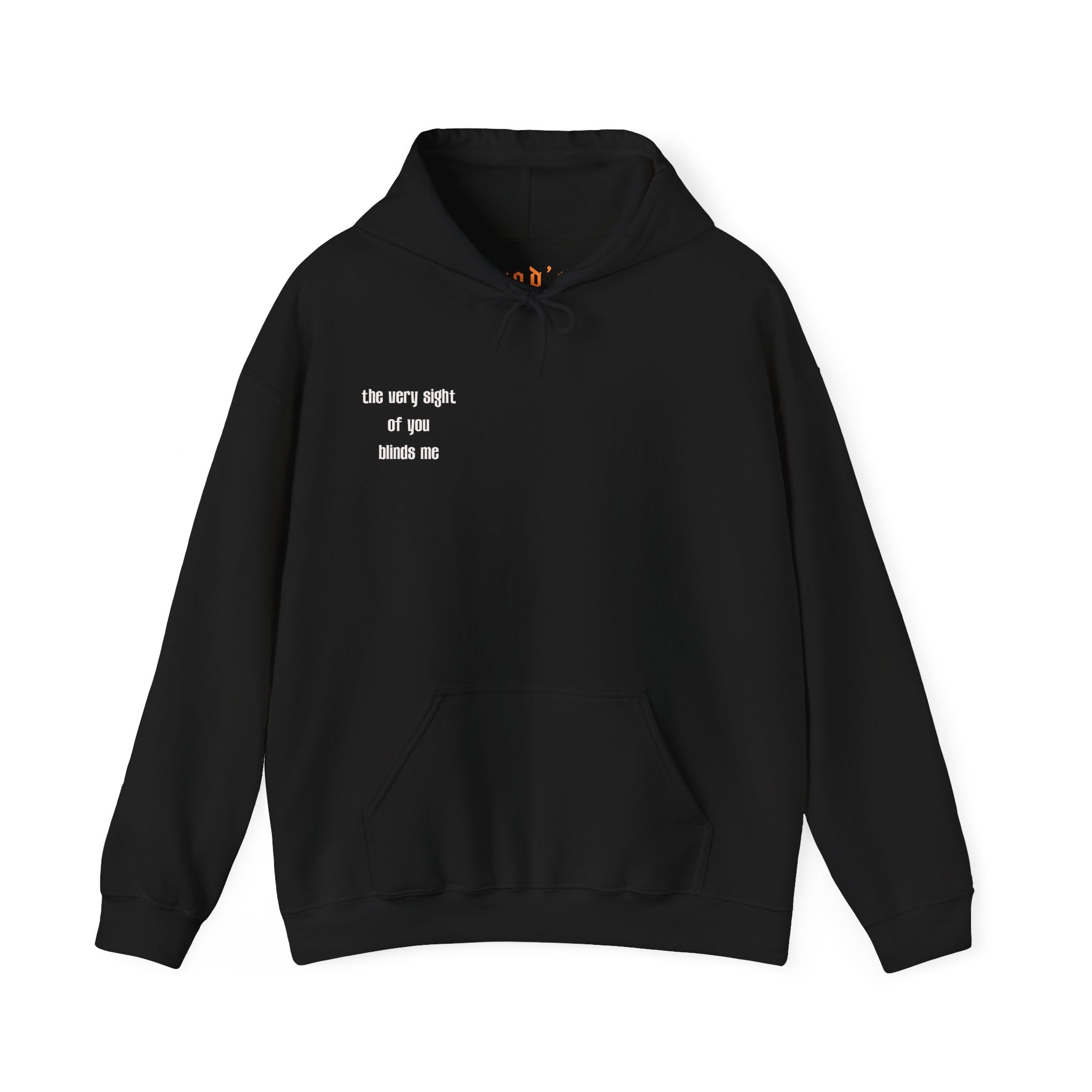 THE VERY SIGHT OF YOU BLINDS ME HOODIE