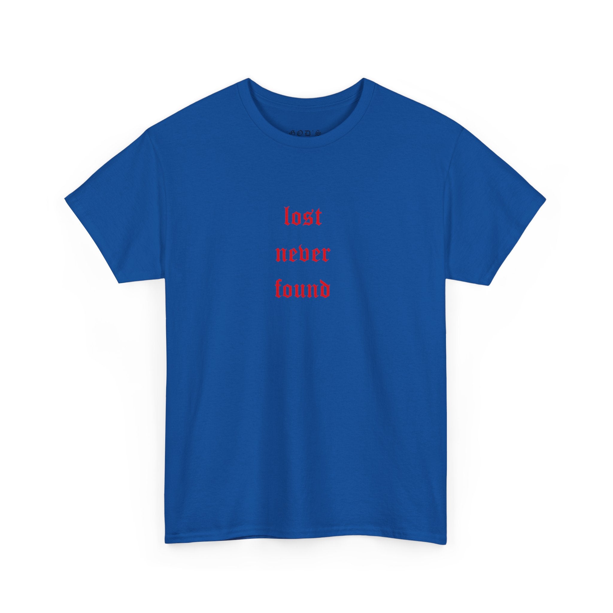 LOST NEVER FOUND TEE