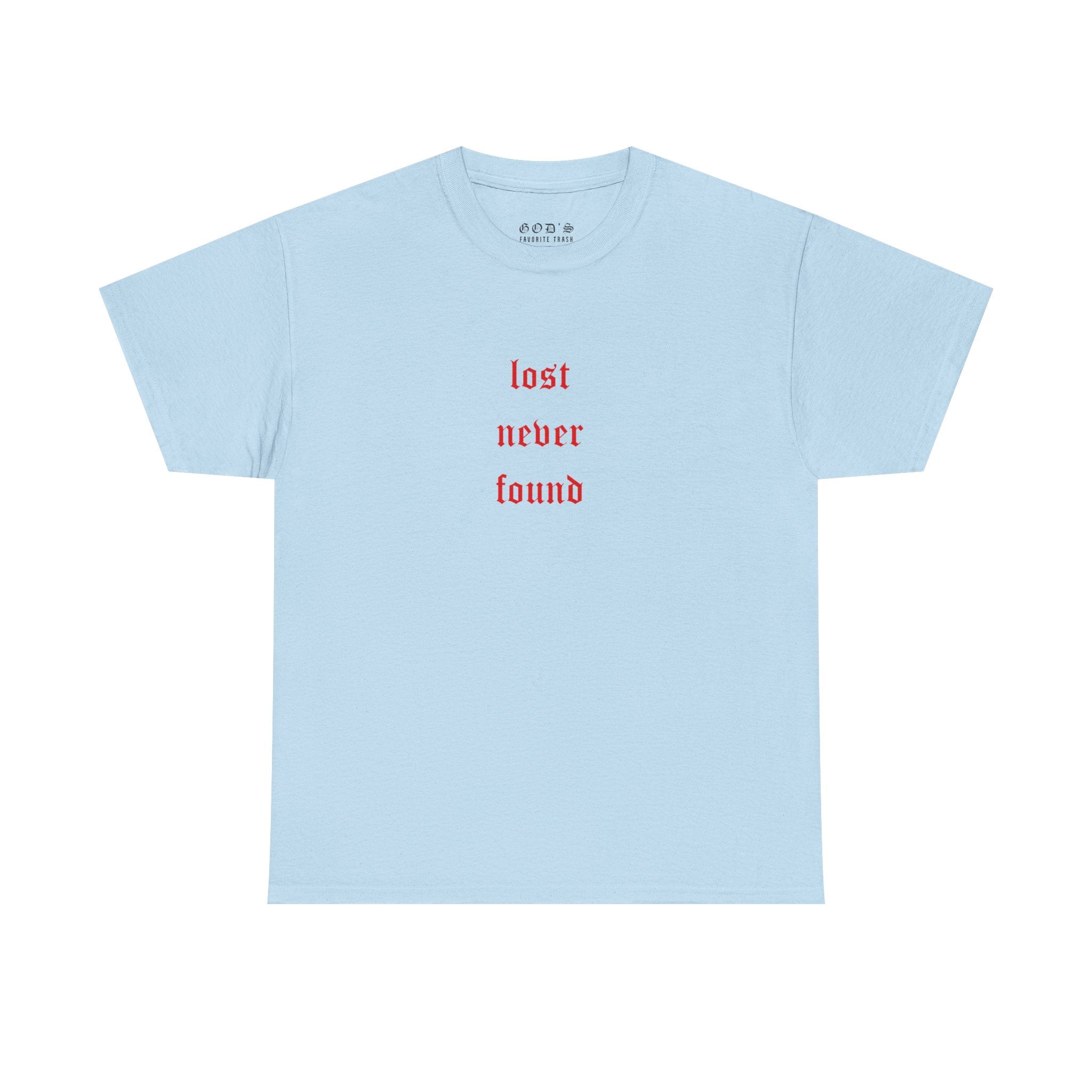 LOST NEVER FOUND TEE