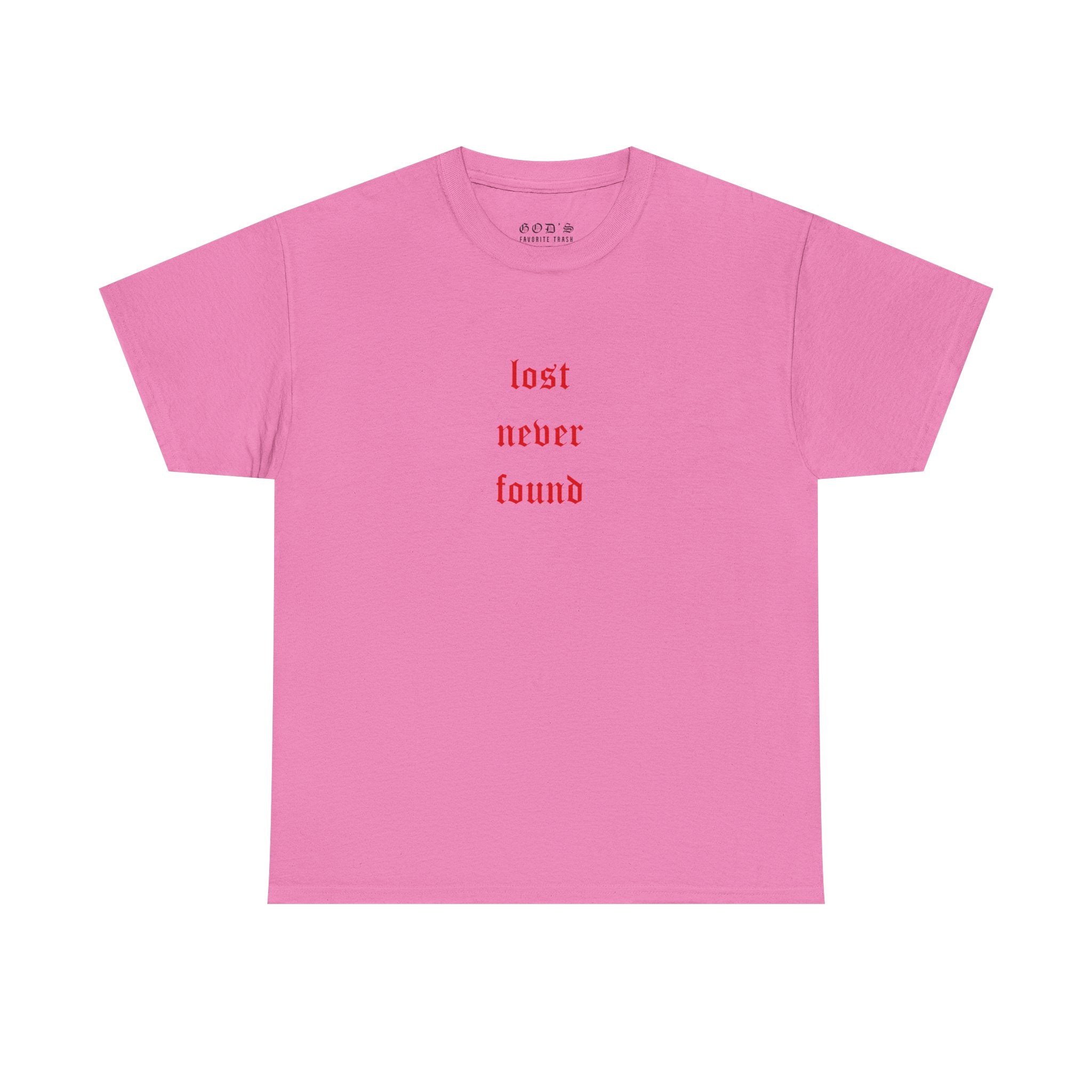LOST NEVER FOUND TEE