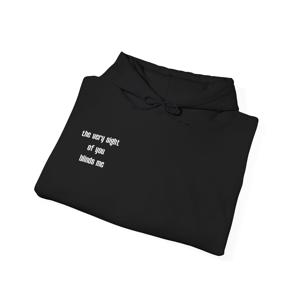 THE VERY SIGHT OF YOU BLINDS ME HOODIE