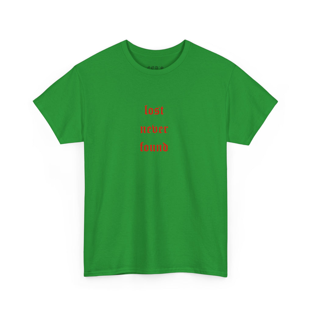 LOST NEVER FOUND TEE