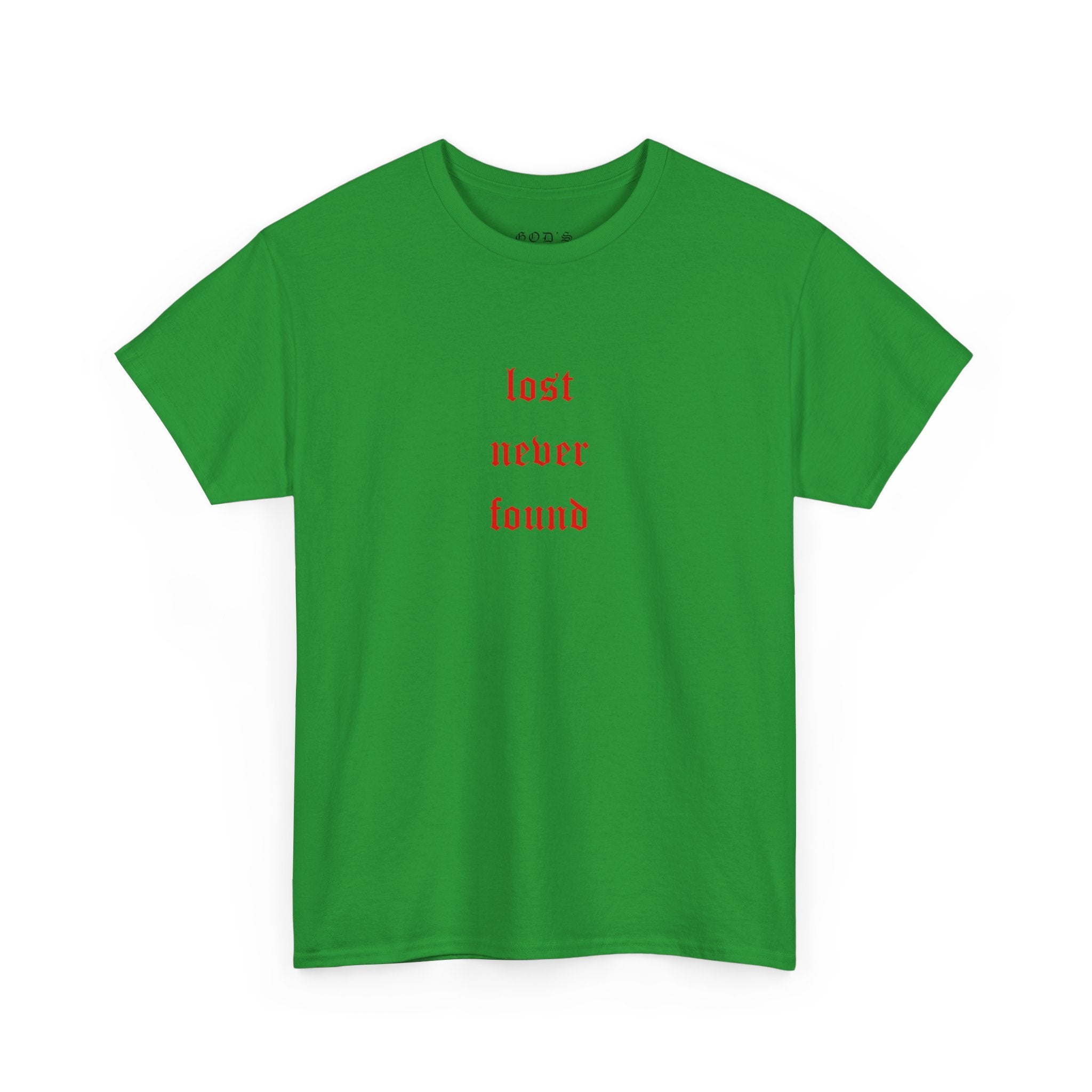 LOST NEVER FOUND TEE