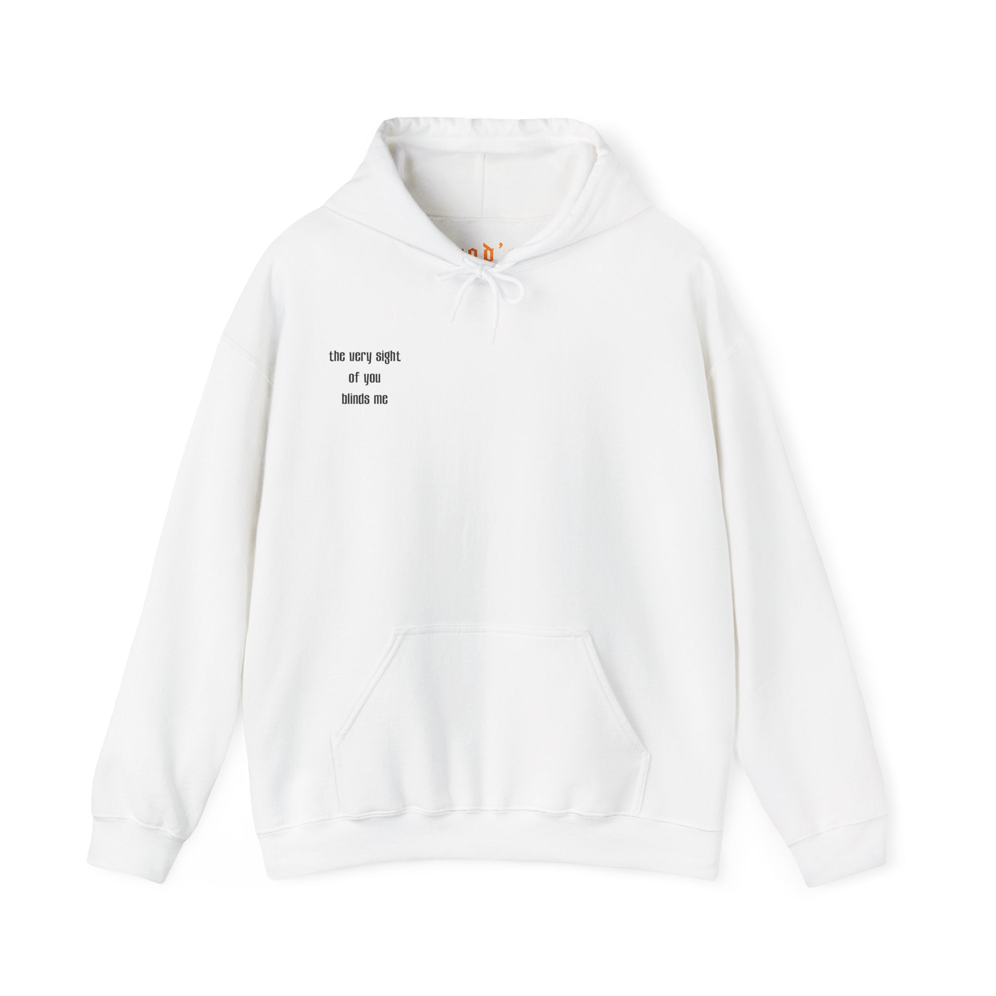 THE VERY SIGHT OF YOU BLINDS ME HOODIE