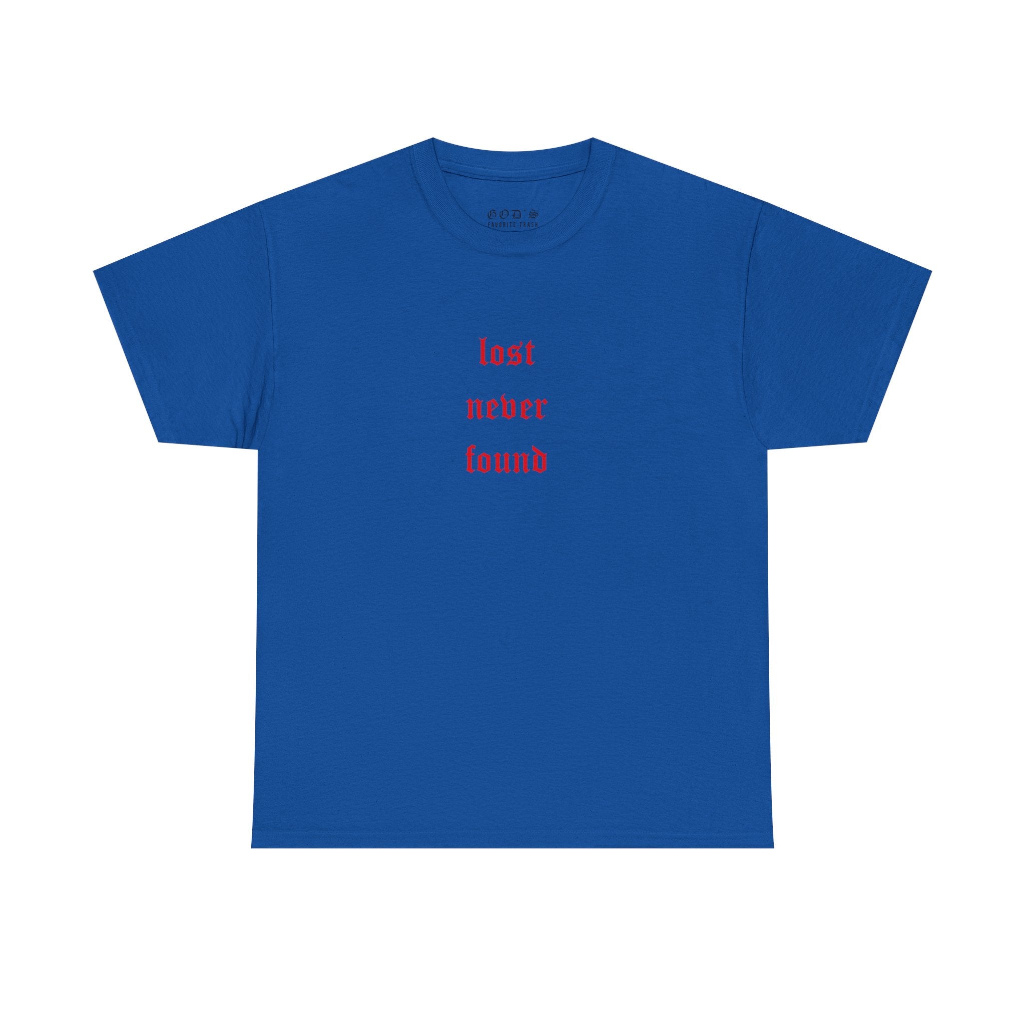 LOST NEVER FOUND TEE