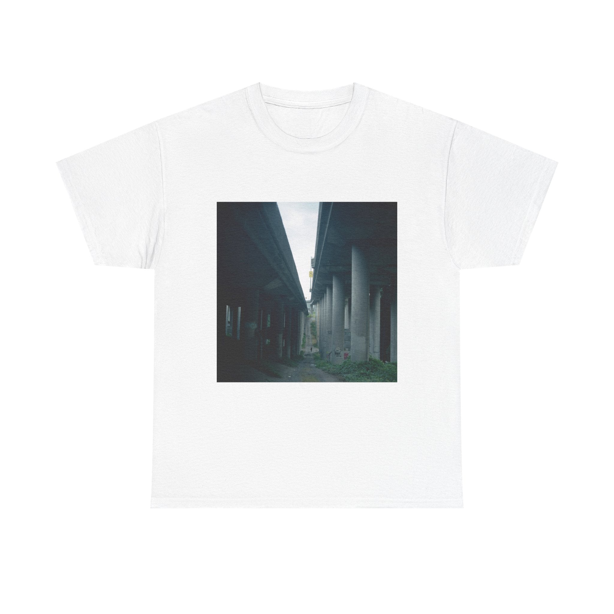 Urban Landscape Graphic Tee | Street Art T-Shirt | Casual Wear | Unique Gift | Unisex Heavy Cotton Tee | Everyday Comfort