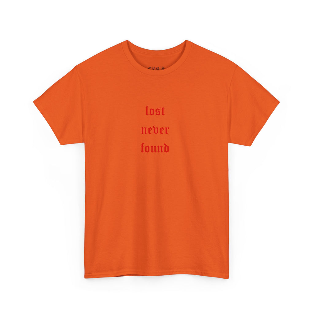 LOST NEVER FOUND TEE