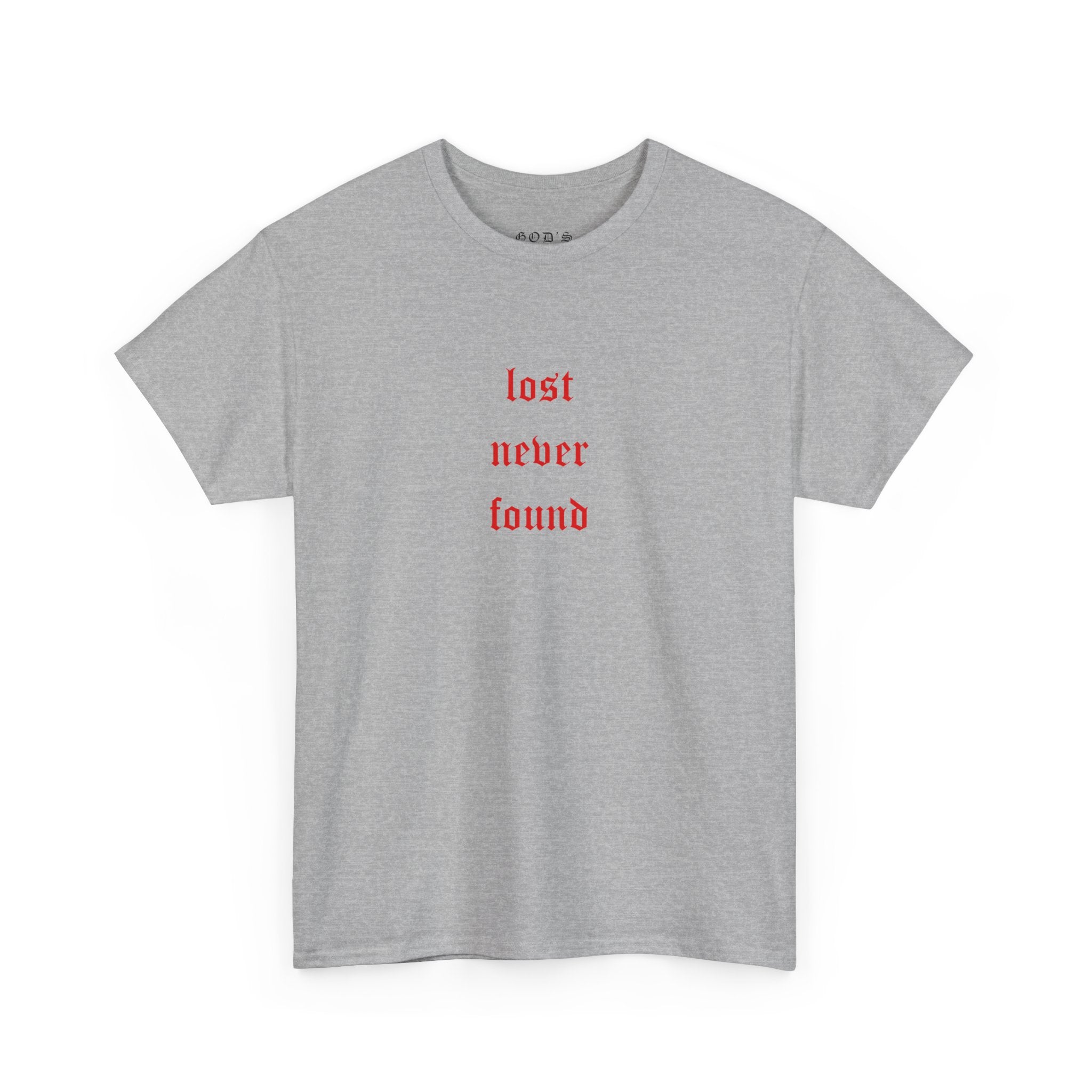 LOST NEVER FOUND TEE