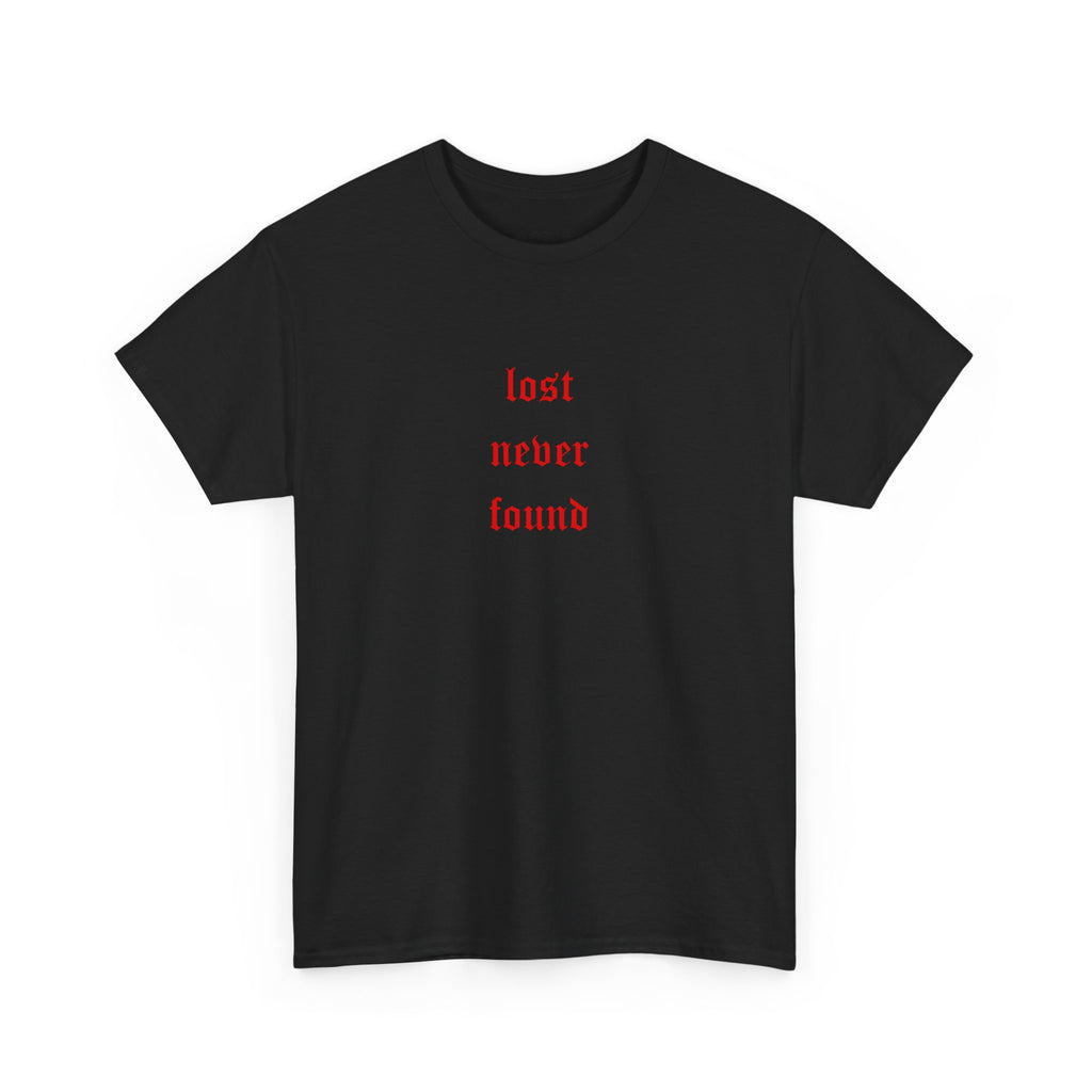 LOST NEVER FOUND TEE