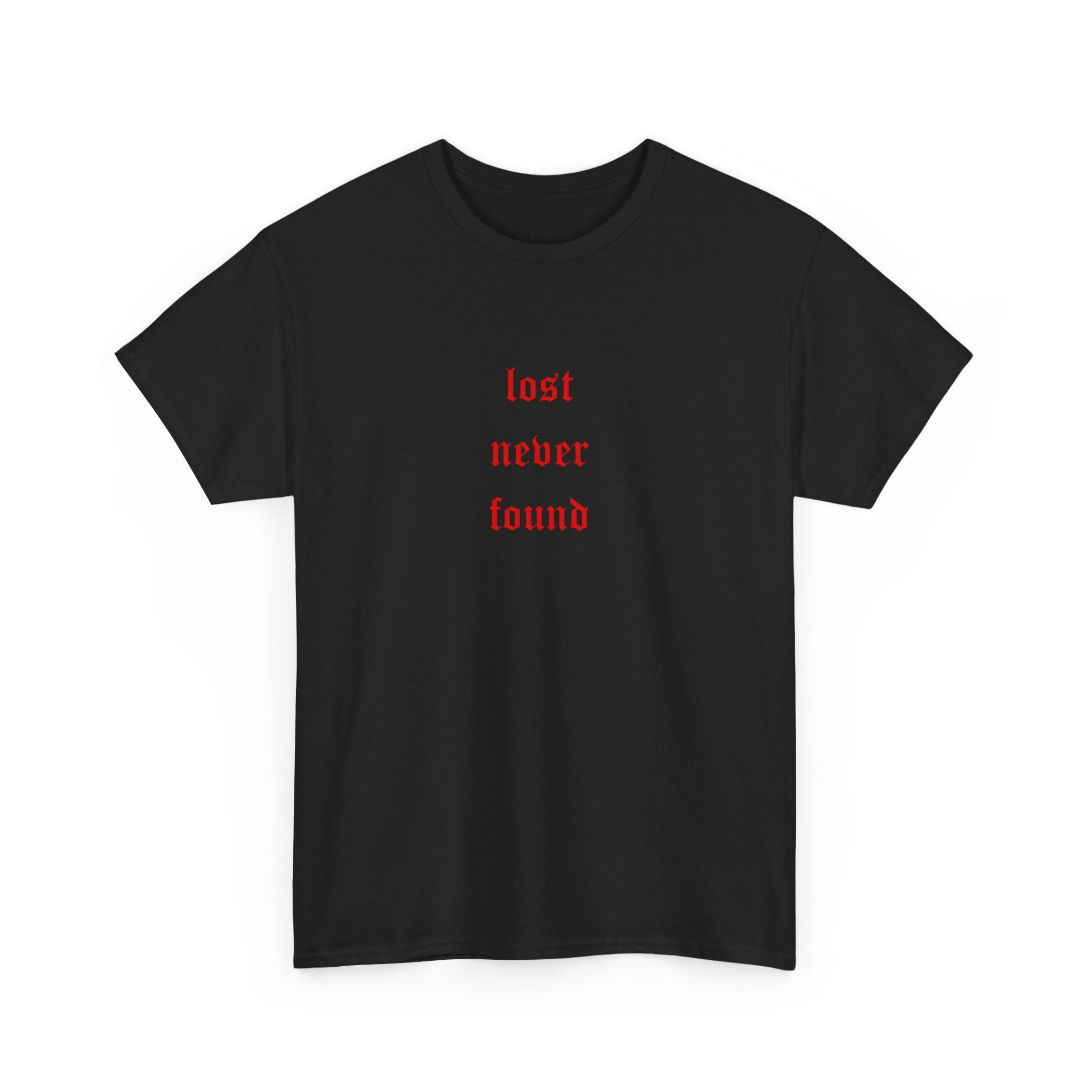 LOST NEVER FOUND TEE