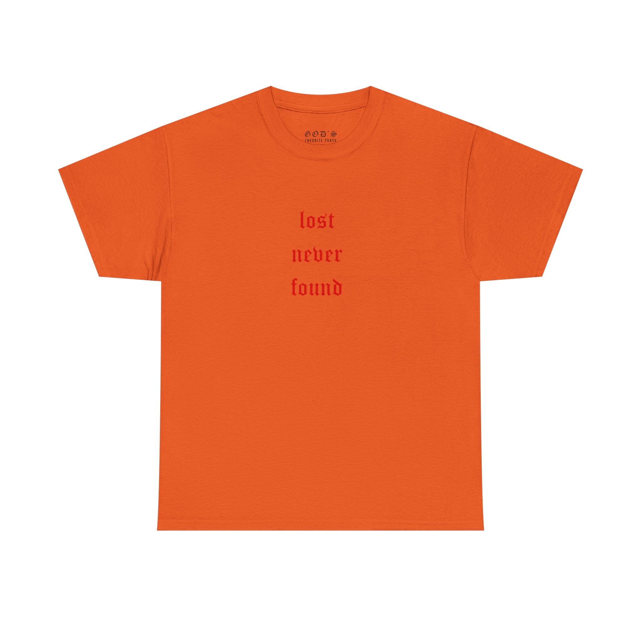 LOST NEVER FOUND TEE