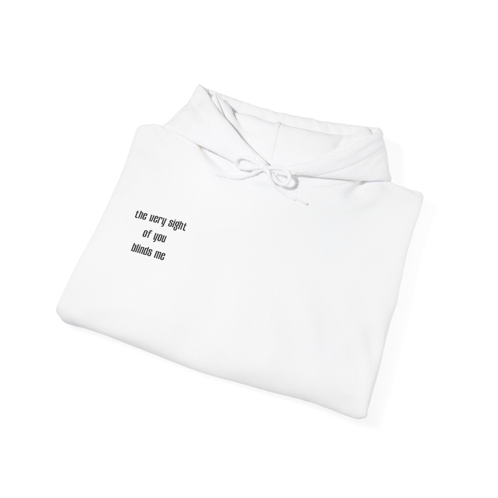 THE VERY SIGHT OF YOU BLINDS ME HOODIE