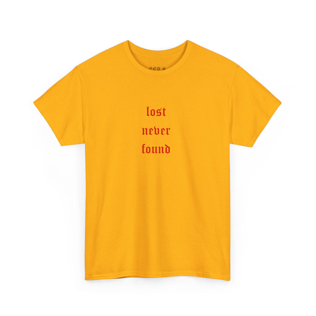 LOST NEVER FOUND TEE