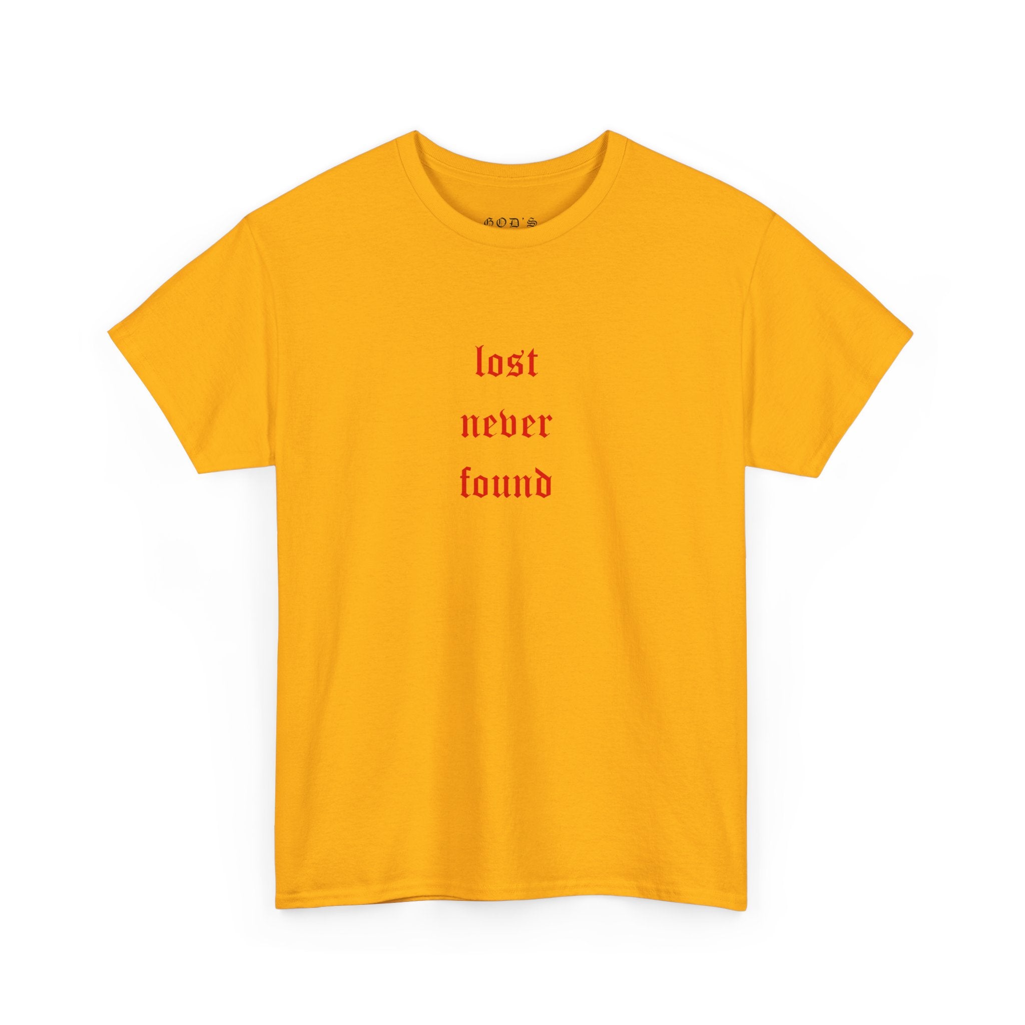 LOST NEVER FOUND TEE