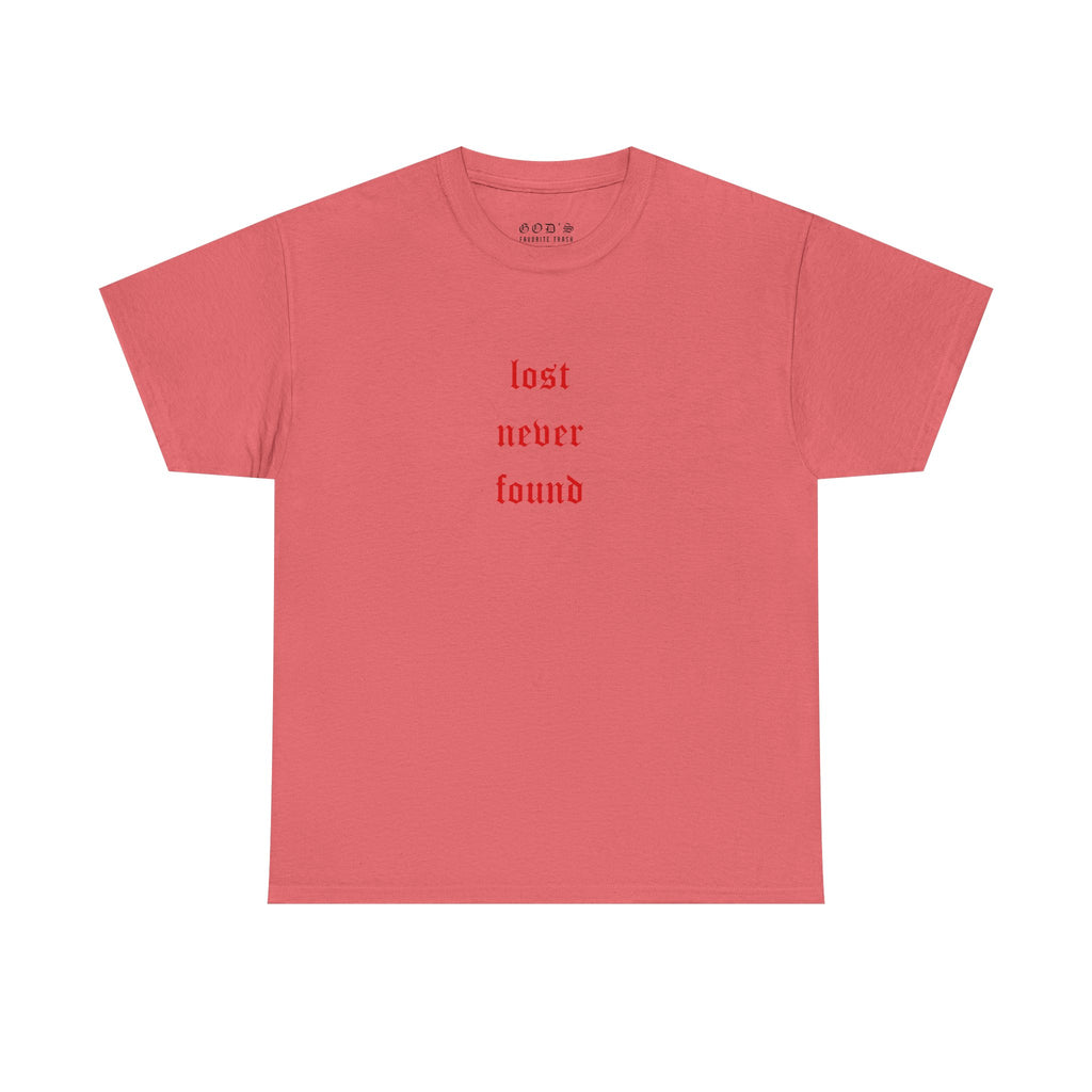 LOST NEVER FOUND TEE