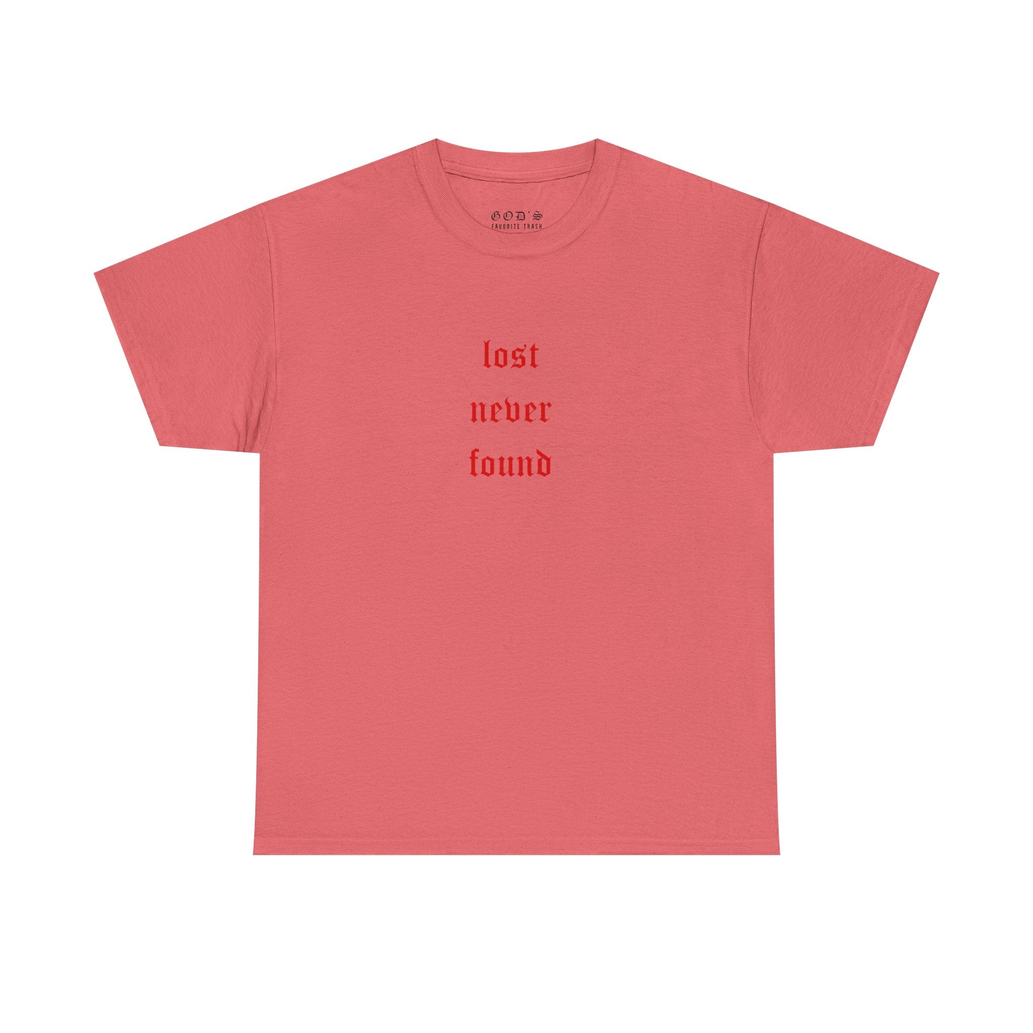 LOST NEVER FOUND TEE