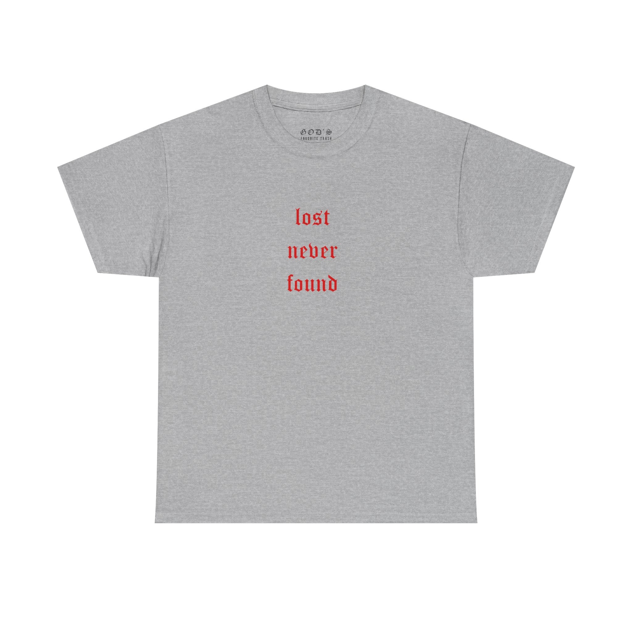 LOST NEVER FOUND TEE