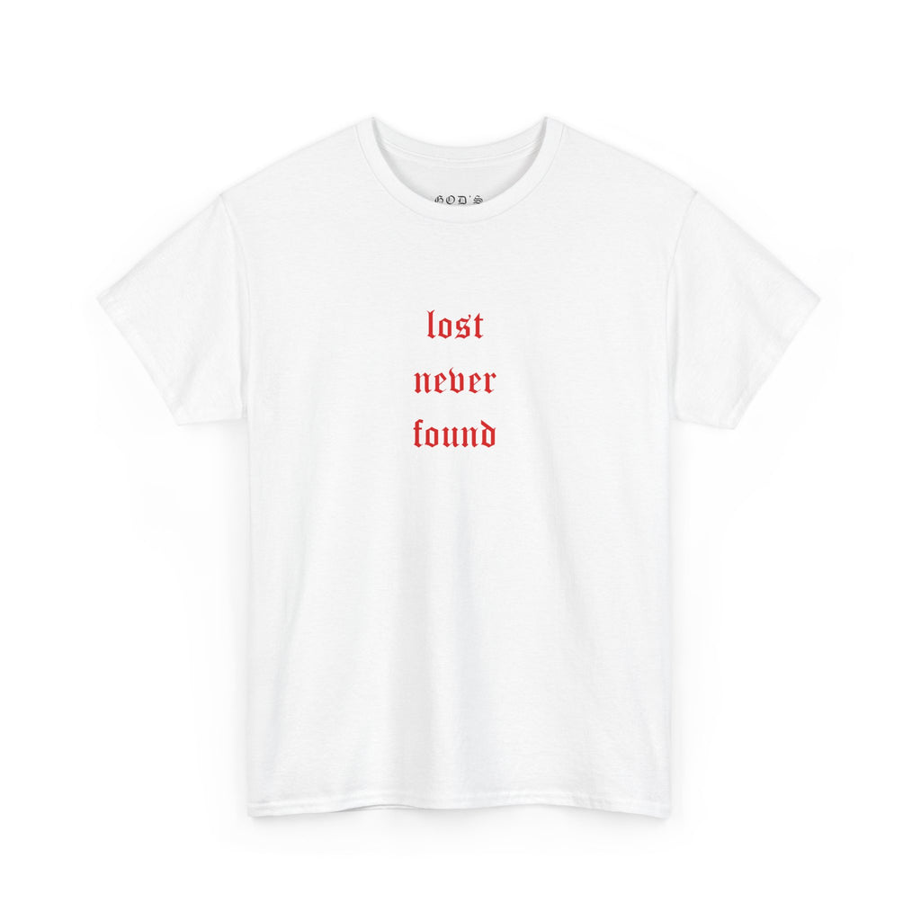 LOST NEVER FOUND TEE