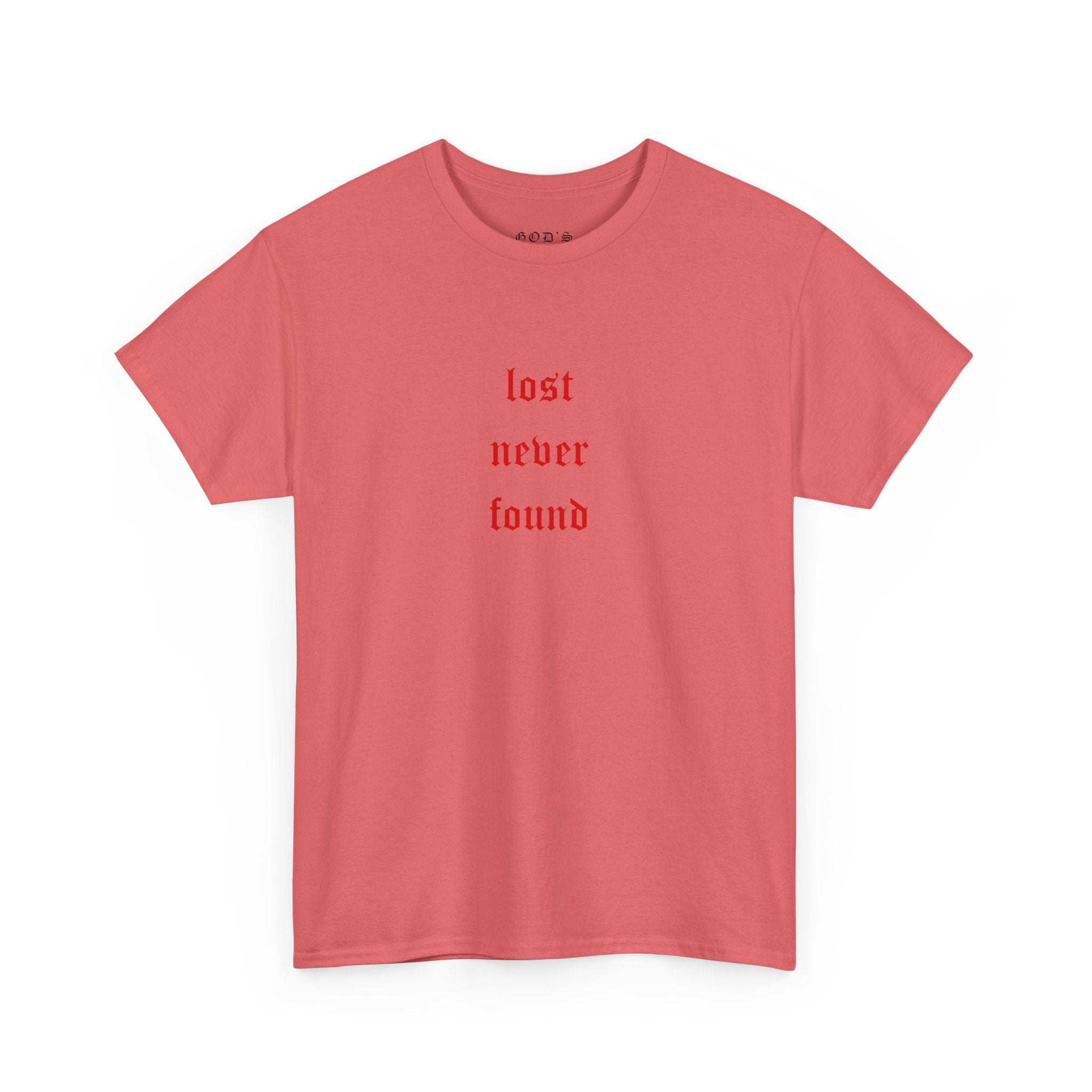 LOST NEVER FOUND TEE